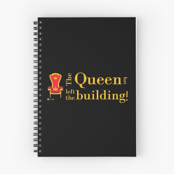 Item preview, '¡La Reina ha abandonado el edificio!'  designed and sold by PandaSoul.