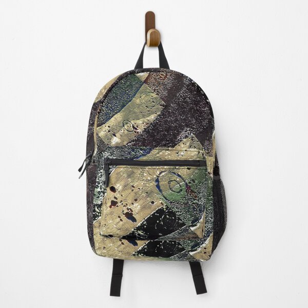 Item preview, Geometric Abstract Grunge Prints in Cold Tones designed and sold by DFLC Prints.