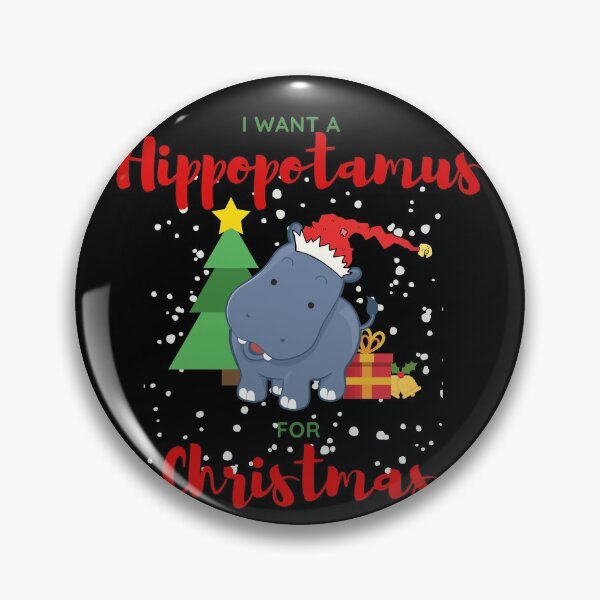 Item preview, I Want A Hippopotamus For Christmas designed and sold by AutumnVibeShop.