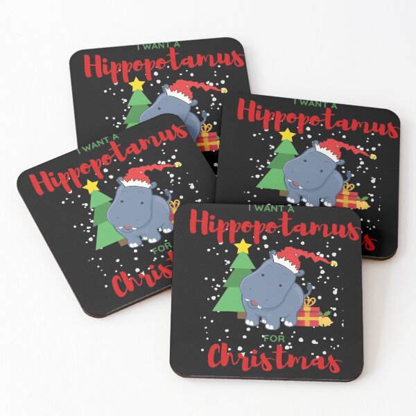 Item preview, I Want A Hippopotamus For Christmas designed and sold by AutumnVibeShop.