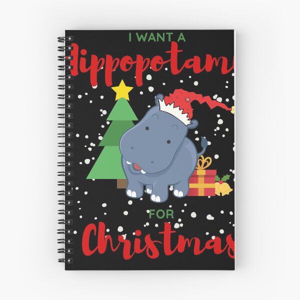 Item preview, I Want A Hippopotamus For Christmas designed and sold by AutumnVibeShop.