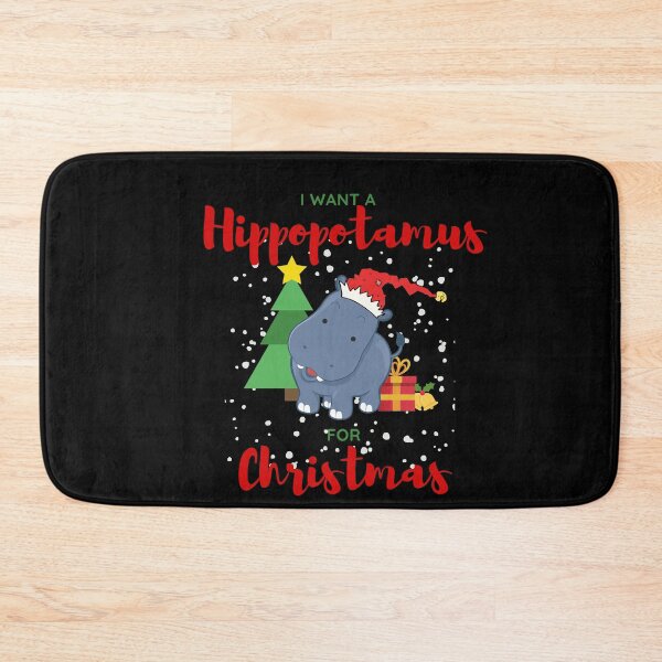 Item preview, I Want A Hippopotamus For Christmas designed and sold by AutumnVibeShop.