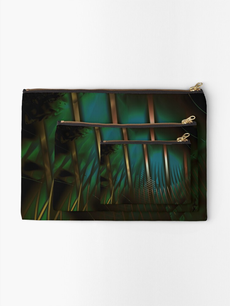 Alternate view of Atlantis Gates Zipper Pouch