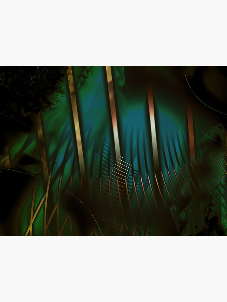 Thumbnail 3 of 3, Sticker, Atlantis Gates designed and sold by Garret Bohl.