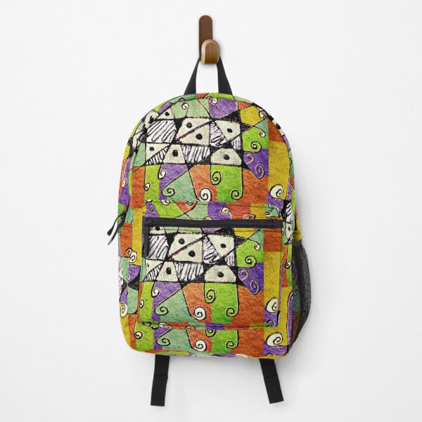 Item preview, Multicolored Tribal Print Abstract Art designed and sold by DFLC Prints.