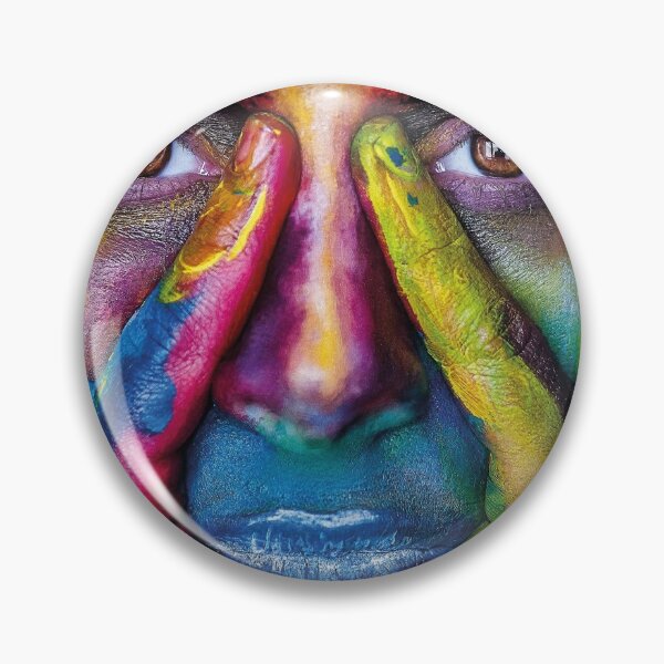 Item preview, Abstract colorful painting of a woman designed and sold by KevinVee.