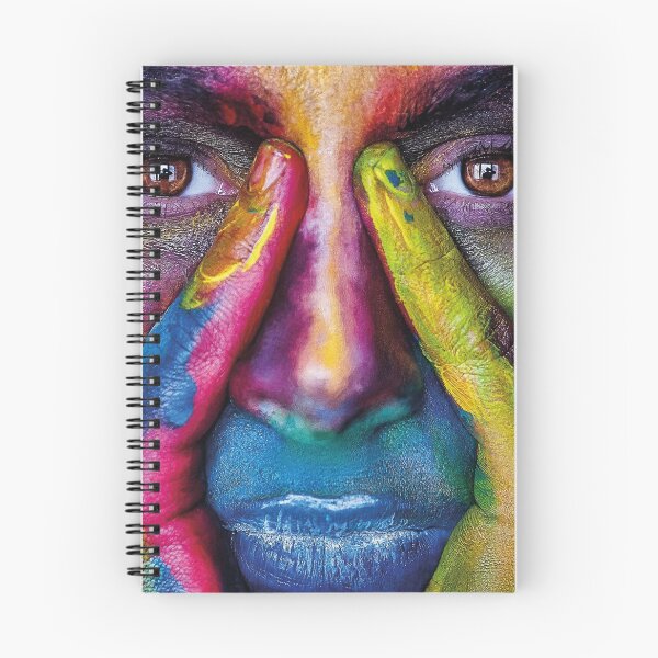 Item preview, Abstract colorful painting of a woman designed and sold by KevinVee.