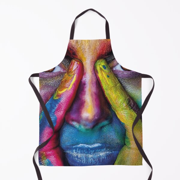 Item preview, Abstract colorful painting of a woman designed and sold by KevinVee.