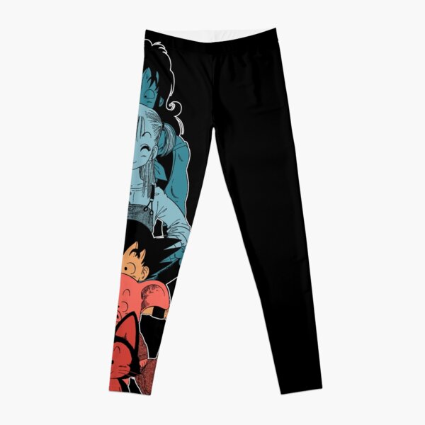 Dragonball Team: Yamcha, Bulma, Goku, Oolong and Puar Leggings