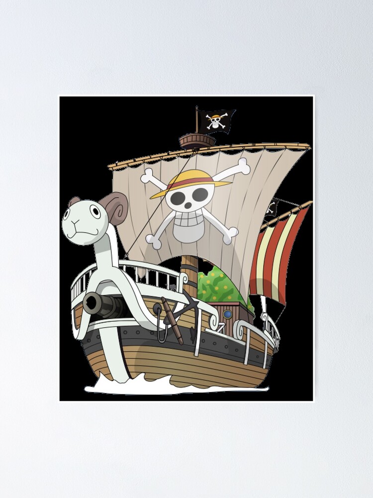 One Piece Going Merry Poster Poster – Anime Town Creations