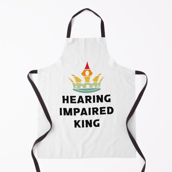 Item preview, Hearing Impaired King Hearing Impaired designed and sold by Avgeek21.