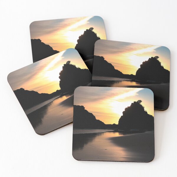 Item preview, "Ocean Burning Sky" designed and sold by remote-travel.