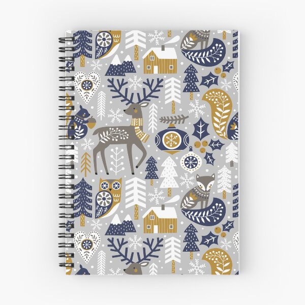 Item preview, Scandinavian Christmas / Light Grey designed and sold by MirabellePrint.