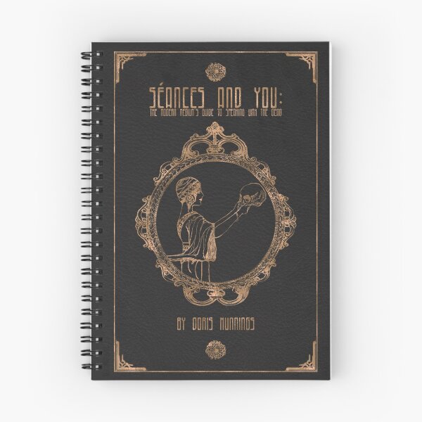Item preview, 'Séances and You: The Modern Medium's Guide to Speaking With The Dead' Journal designed and sold by chemicalpixie.