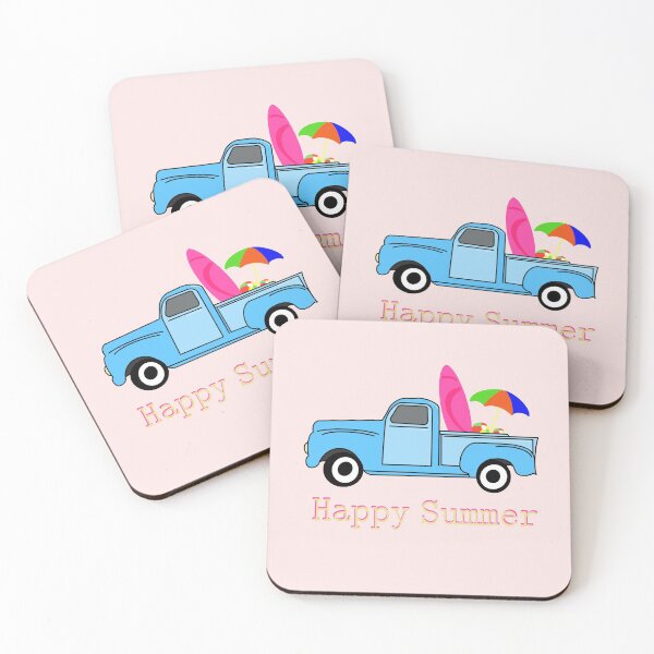 Item preview, Summer  Beach truck  designed and sold by morgananjos.