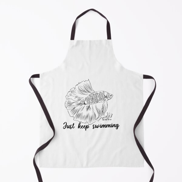 Item preview, Just Keep Swimming (Betta Fish) designed and sold by TheArtOfCJ.
