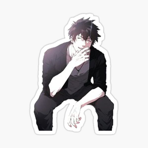 psycho pass Pegatina brillante