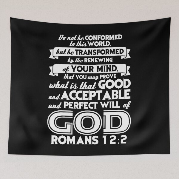 Item preview, Romans 12:2 designed and sold by plushism.