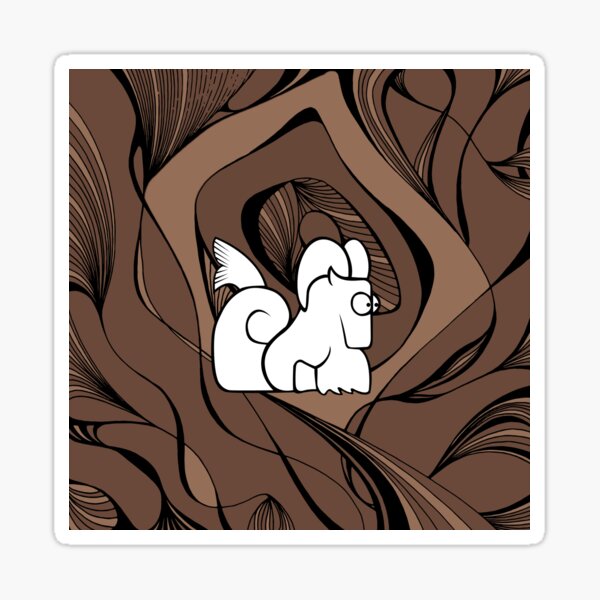 le signe du capricorne par Soeley et chickendada Sticker