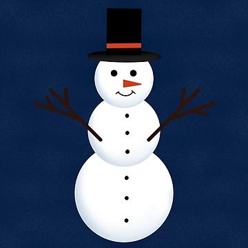 Artwork thumbnail, Snowman by FunkyPattern