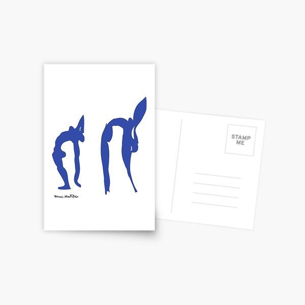 Henri Matisse - Acrobats - 1952 Artwork Reproduction for Wall Art, Prints, Posters, Tshirts, Men, Women, Youth Postcard