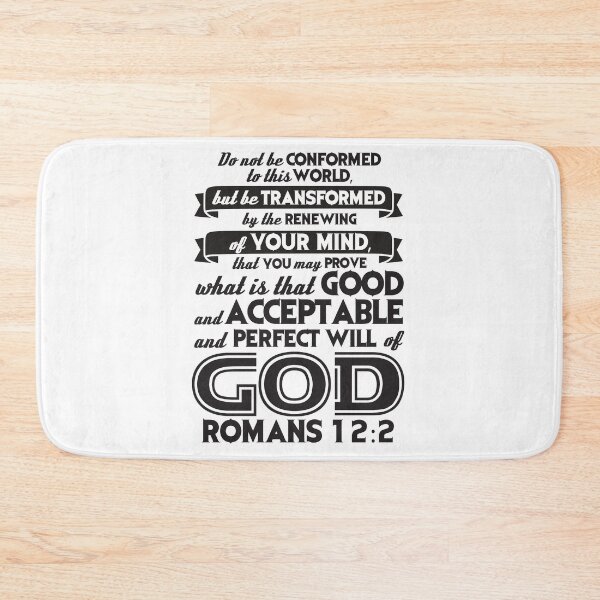 Item preview, Romans 12:2 designed and sold by plushism.