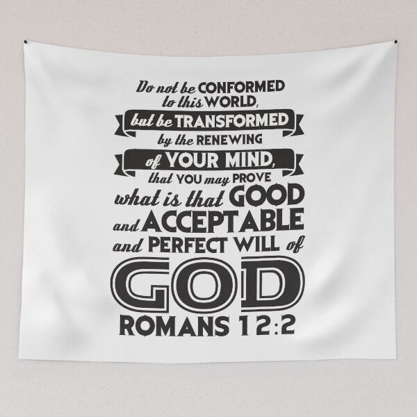 Item preview, Romans 12:2 designed and sold by plushism.
