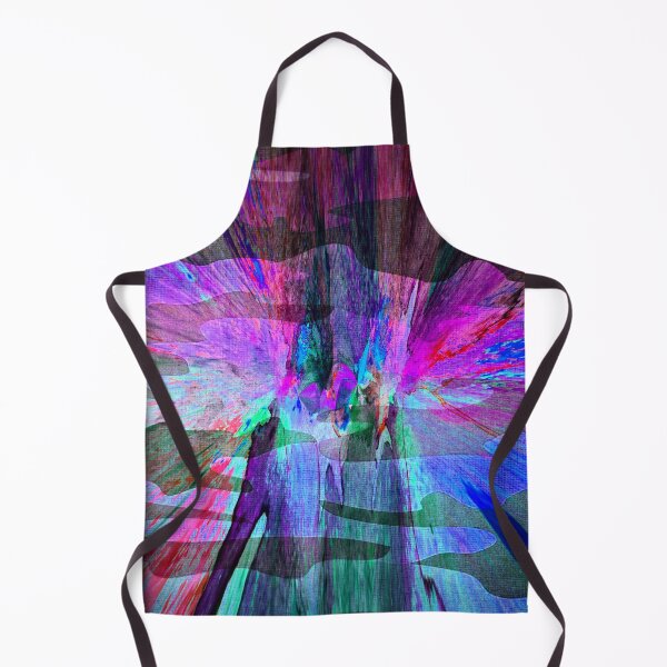 Item preview, Abstract Artwork Woman In A Sea Of Colors Print designed and sold by Mary Riley.
