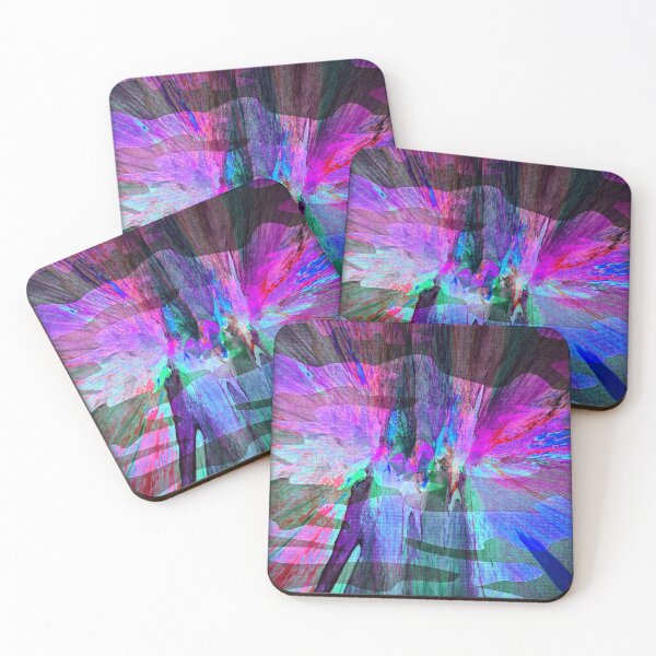 Item preview, Abstract Artwork Woman In A Sea Of Colors Print designed and sold by Mary Riley.