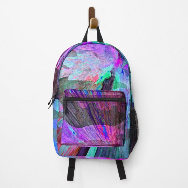 Item preview, Abstract Artwork Woman In A Sea Of Colors Print designed and sold by Mary Riley.