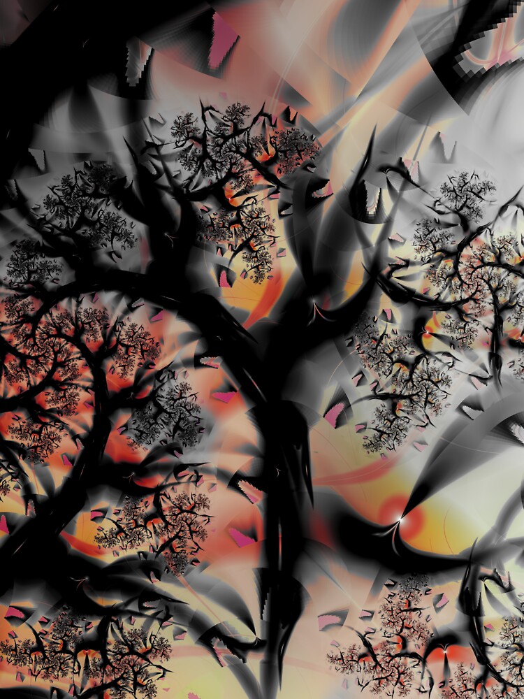 Fractal Forest - Tree Art by garretbohl