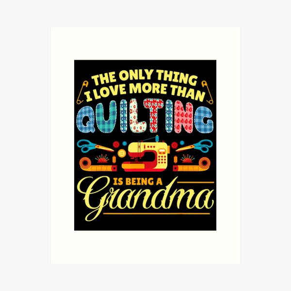 Aperçu de l'œuvre Quilting Couture Quilt Grand-mère créée et vendue par Charles Brian.