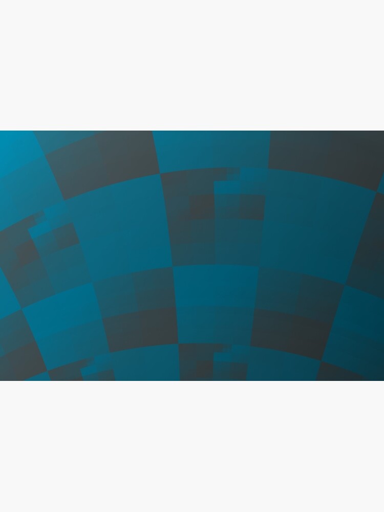 Squares Abstract Pattern Blue by garretbohl