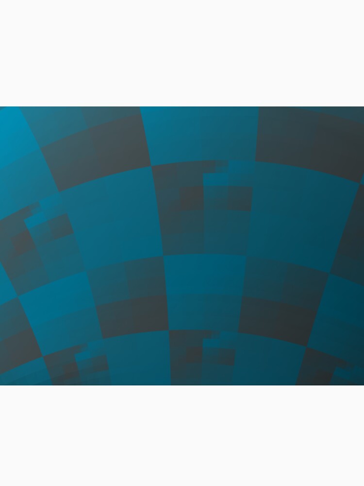 Squares Abstract Pattern Blue by garretbohl