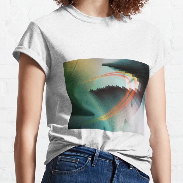 Multi-Color Abstract Symbol Classic T-Shirt