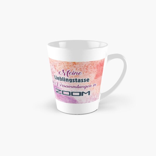 "Meine Lieblingstasse für ZOOM" Tasse (konisch)
