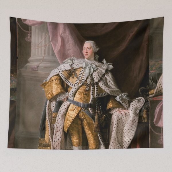 Item preview, Allan Ramsay - King George III in coronation robes designed and sold by Vintage Designs +.