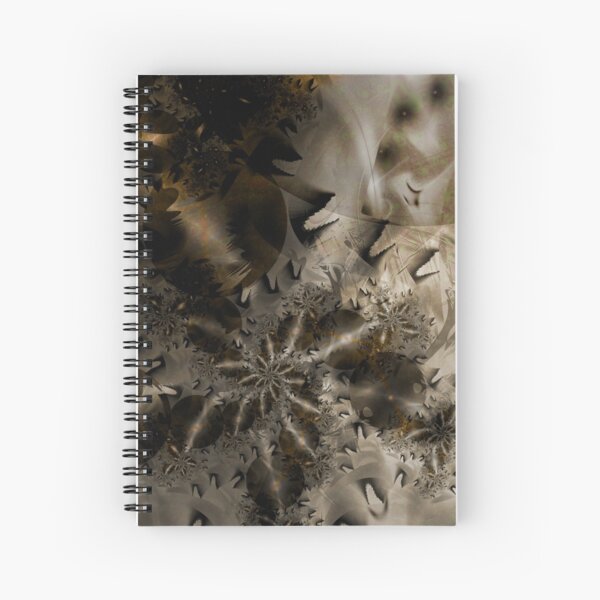 The Badlands Space Art Spiral Notebook