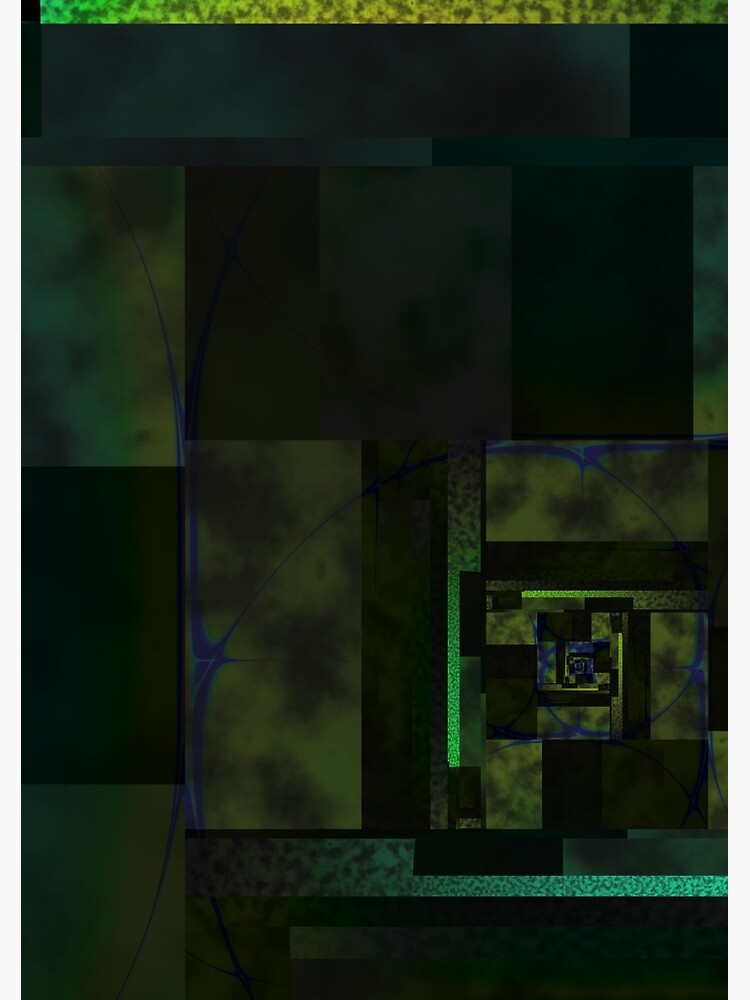 City Abstract Dark Blue / Marble by garretbohl