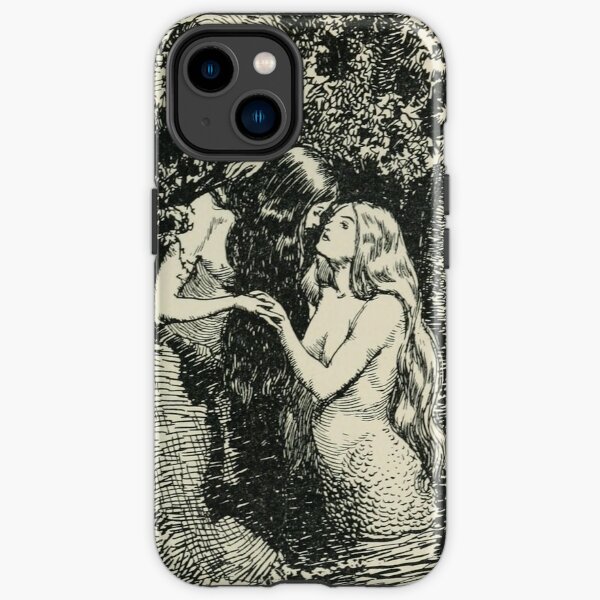 "The Nymph Caught The Dryad In Her Arms" By H.R. Millar (1904) Sapphic Vintage Print iPhone Tough Case