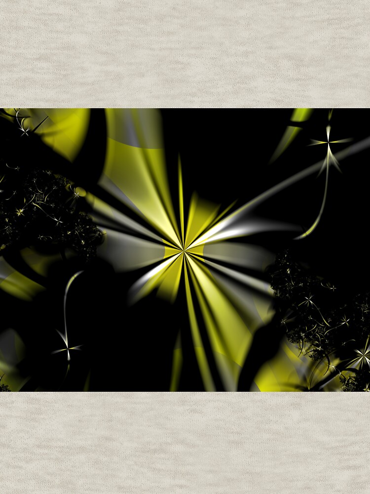 Yellow Flower Abstract by garretbohl