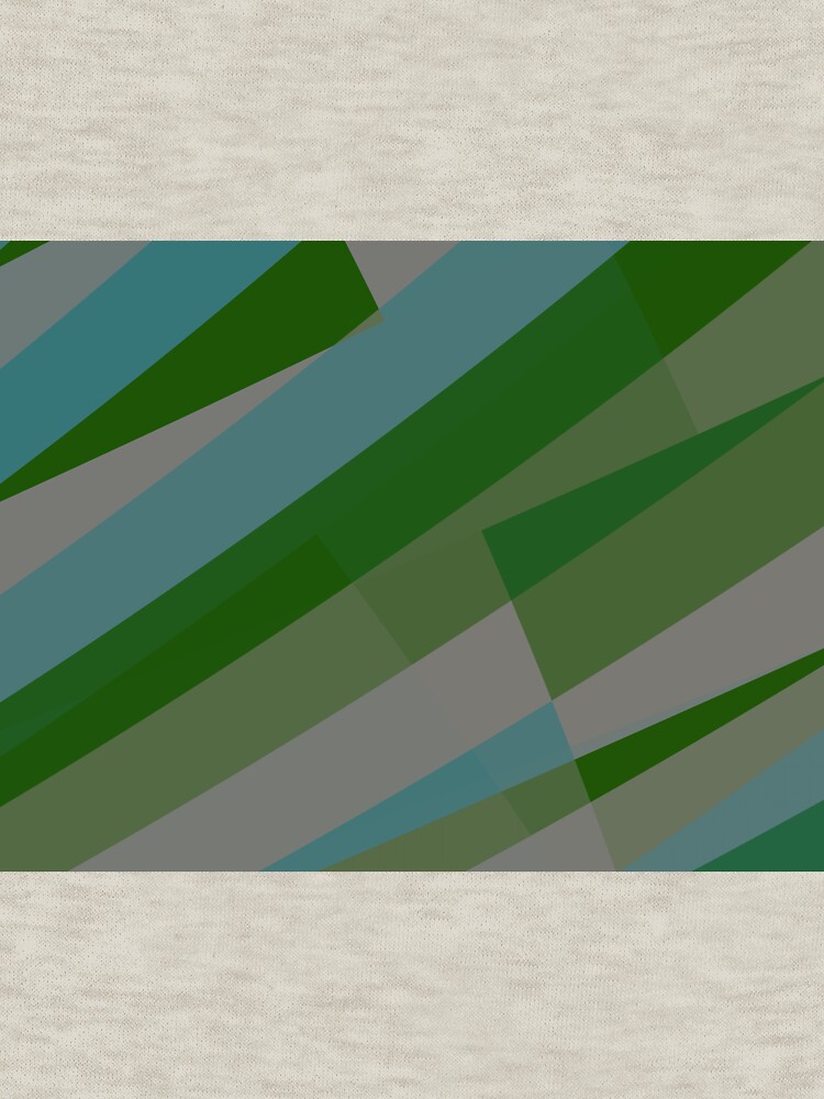 Leopard Zebra Pattern Green Blue Gray by garretbohl