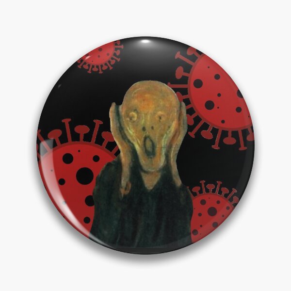 Item preview, The Scream to Corona Black Version designed and sold by ArtStore20.