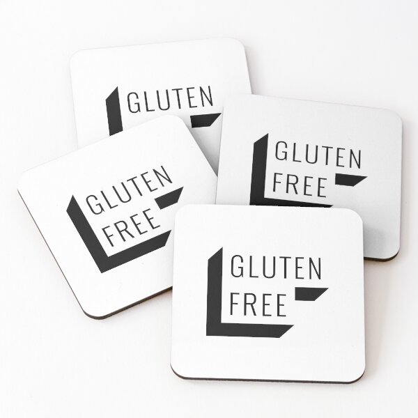 Item preview, 3D Gluten Free Blue - Black and White designed and sold by GlutenFreeTee.