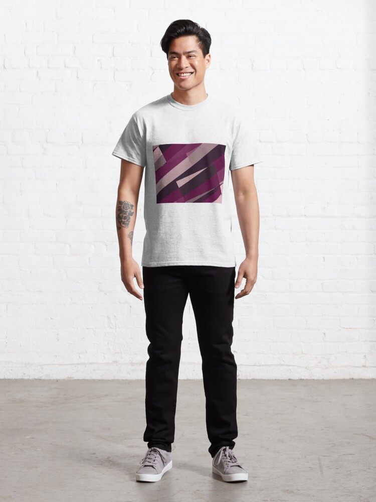 Alternate view of Pink Purple Leopard Design Pattern Classic T-Shirt