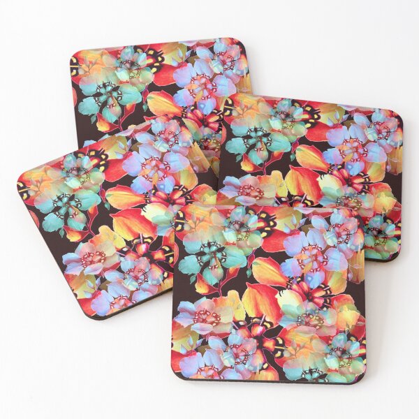 Item preview, Harlequin Gardening Flowers in Watercolor  designed and sold by Nisuris.