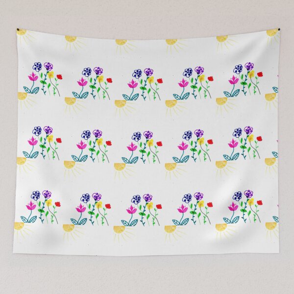 Item preview, Field flowers designed and sold by Gindylla.