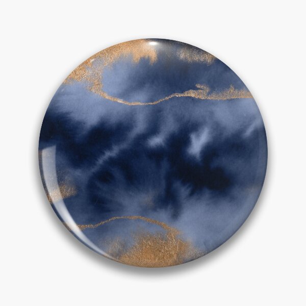 Item preview, Blue Thunderstorm And Copper designed and sold by MysticMarble.