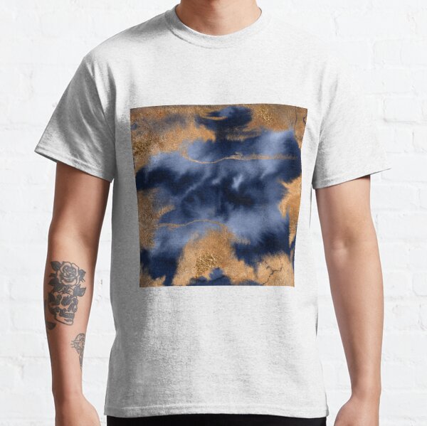 Blue Thunderstorm And Copper Classic T-Shirt