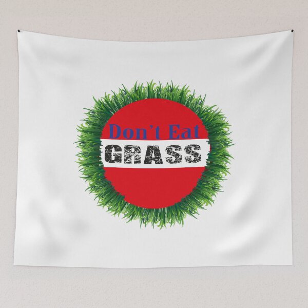 Item preview, Don't eat grass Funny Vegan designed and sold by shinoshop.